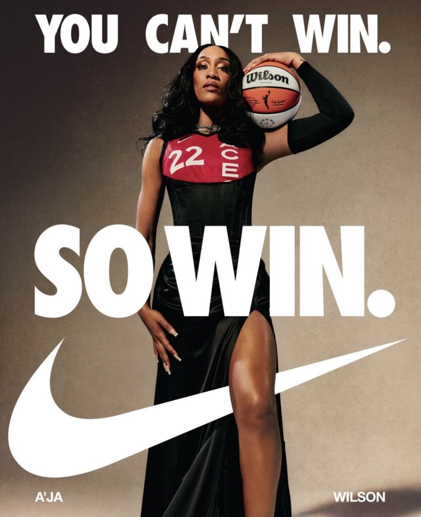 WNBA A'ja Wilson Nike