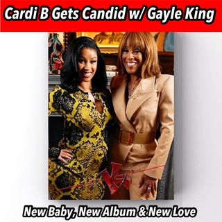 Cardi B Gets Candid With Gayle King: New Baby, New Album, and New Love